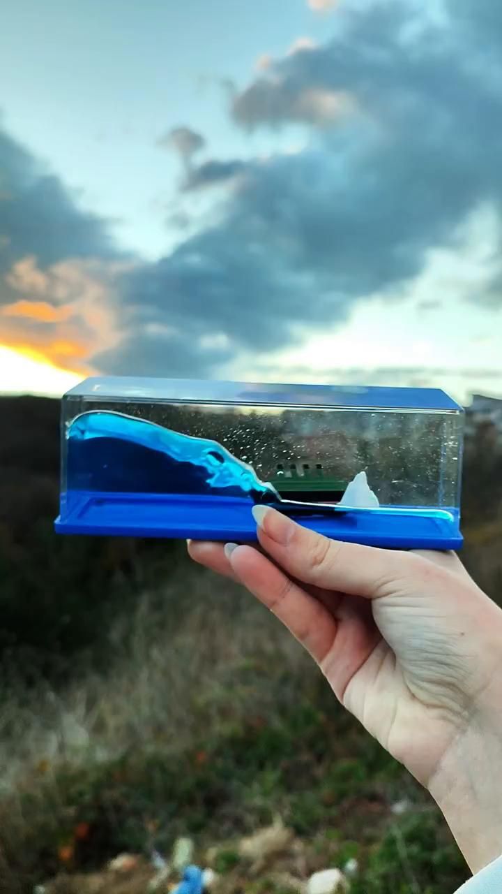 Cruise Ship Fluid Drift for car decore