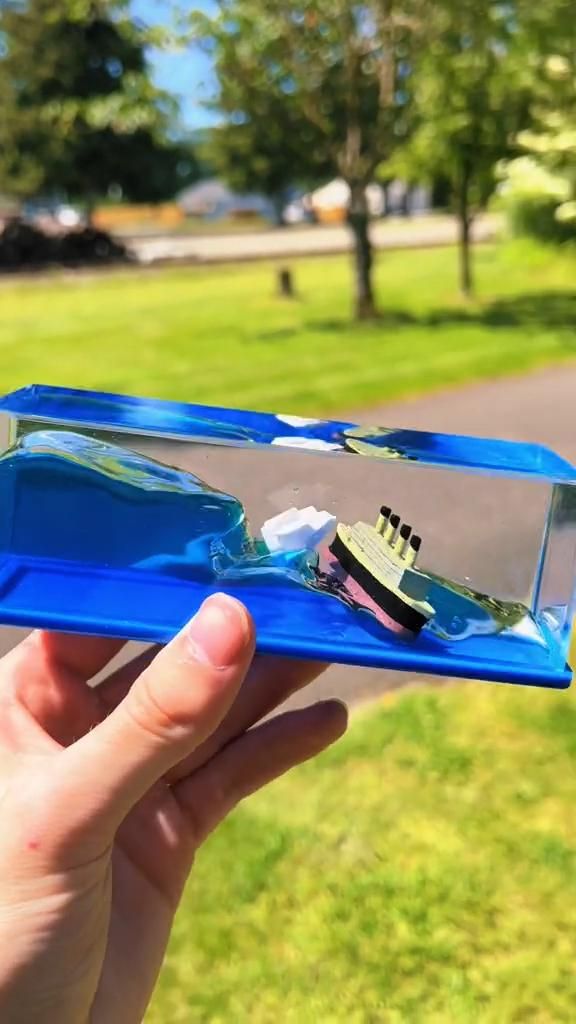 Cruise Ship Fluid Drift for car decore