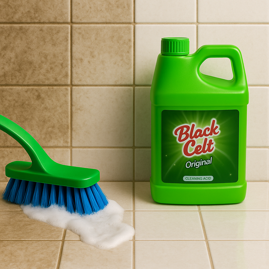 Black Celt Original Heavy-Duty Tile & Floor Cleaning Acid – Removes Tough Stains & Restores Shine